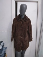 OUTFIT WEAR Giacca in vera pelle usato donna woman marrone Tg 44 XYC1180L