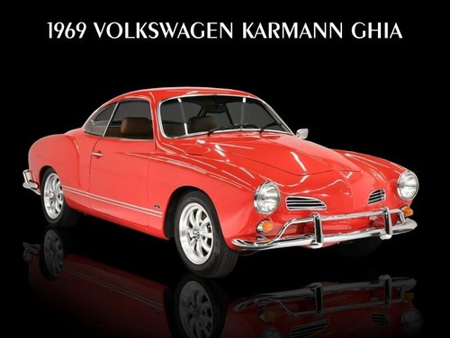 Volkswagen karmann ghia - karmann, 1969