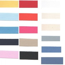 Nastro Cotone 14mm Twill Qualità Premium in 24 Colori Bunting, Grembiuli Nastro