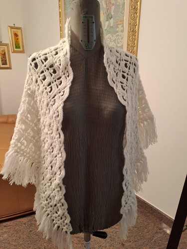 Scialle realizzato mano - realizzato, a