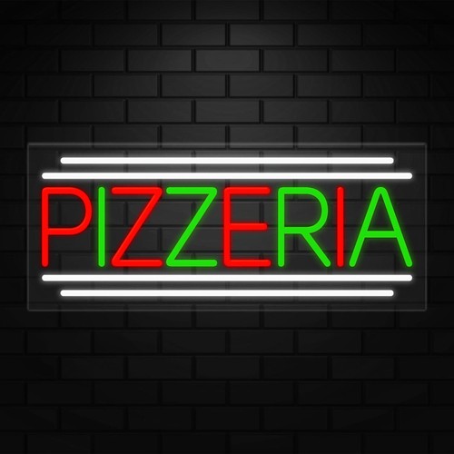 Insegna neon pizzeria per - neon,