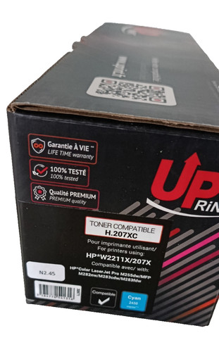 Toner laser cyan - cyan, uprint