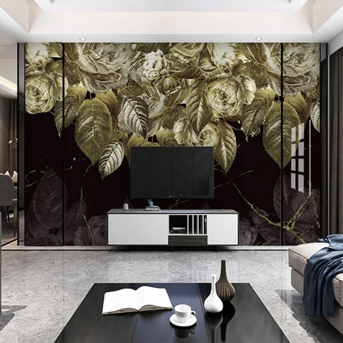 Decorazione parete fiori - parete,