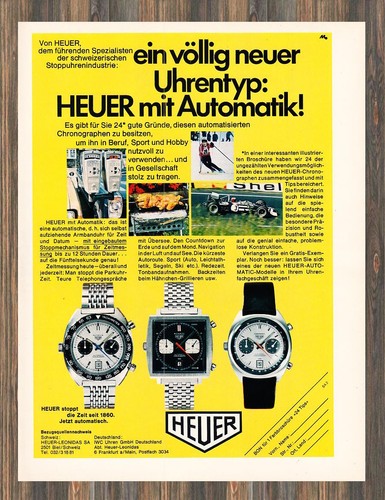 Heuer autavia monaco carrera - heuer,