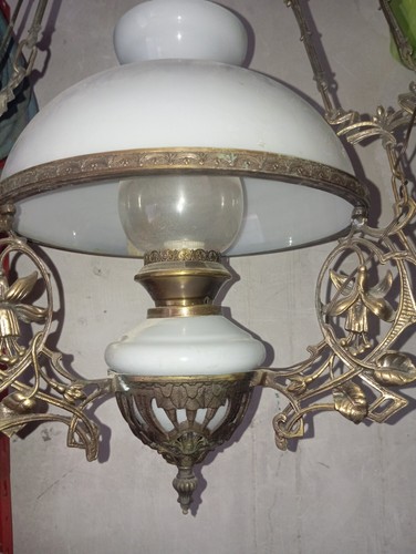 Antico lampadario fine 800 - antico,