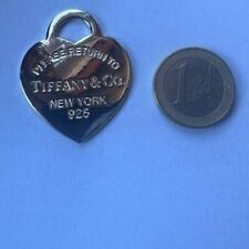 TIFFANY CUORE XL ARGENTO ORIGINALE USATO