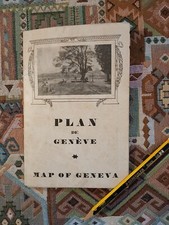 PLAN DE GENEVE-MAP OF GENEVA