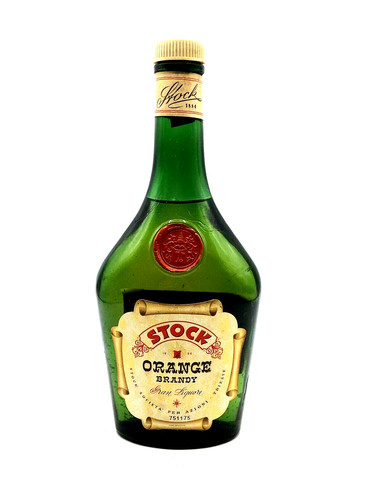 Vintage orange brandy stock - brandy,