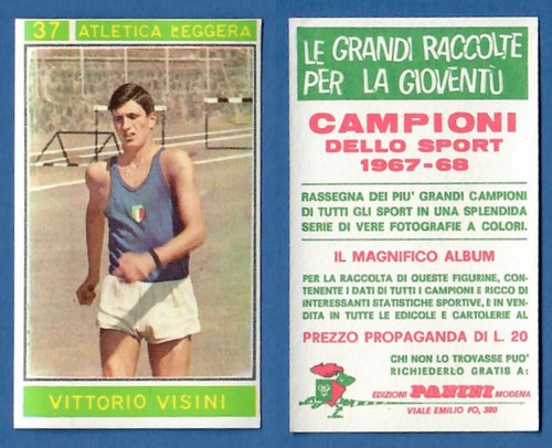 Figurina campioni dello sport - figurina,