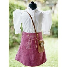 GONNA PELLE TIROLESE +