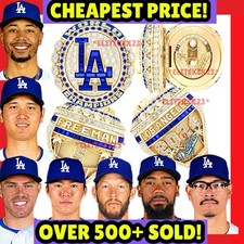 2024 LA Los Angeles Dodgers WS World Series ANELLO CAMPIONATO SCOMMESSE FREEMAN