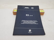 Manuale officina OM Iveco Fiat 75 4 X 4 catalogo ricambi carrozzeria ediiz. 1976