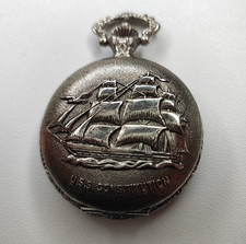 U.S.S. Constitution boat pocket Watch lifestar - 46.6 mm - for parts and spares