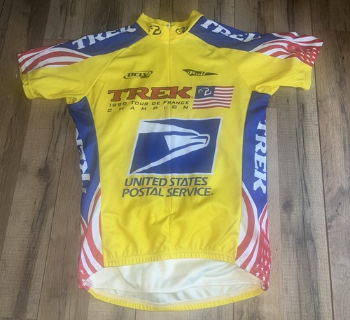 Maglia ciclismo gialla firmata