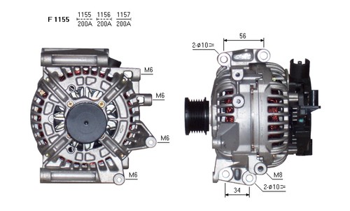 Alternatore mercedes classe - classe, e