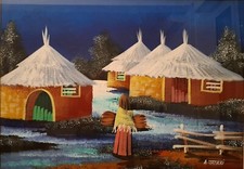 Paesaggio di Abdel Rahen Tatari 1982