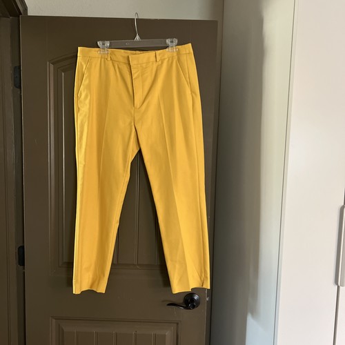Pantalone zara basic giallo - zara, 12