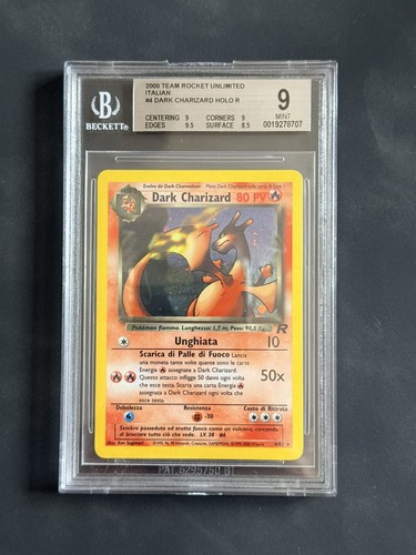 Carta pokemon dark charizard - dark,