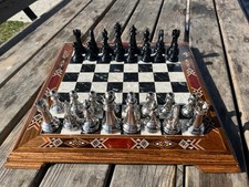 Set Scacchi Lusso Fatto a Mano