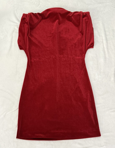 Zara vestito bodycon velluto - vestito,