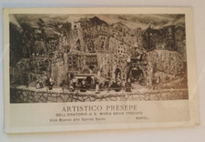 ap756 cartolina napoli artistico presepe