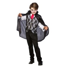 Costume Carnevale Bambino Da Vampiro Travestimento Vestito Di Halloween Bimbo