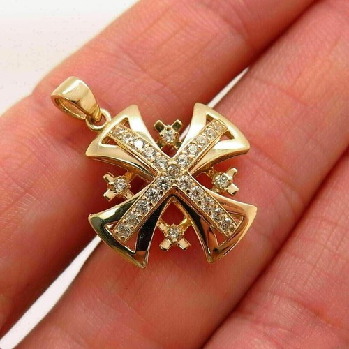 Ciondolo croce diamante 00 - diamante, 2,00