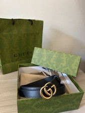 Cintura gucci nera unisex, come nuova, in eccellenti condizioni 