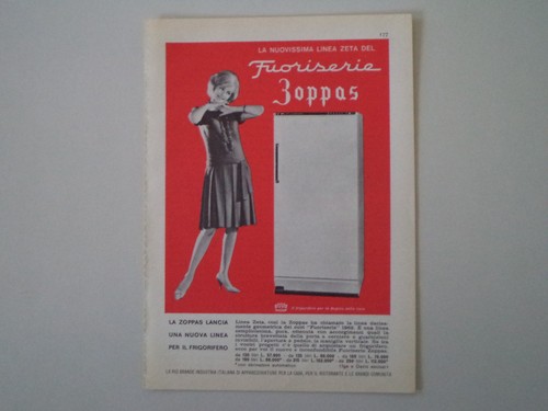 Advertising pubblicità 1962 - advertising,