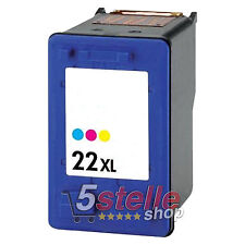 CARTUCCIA COLORE 22XL PER HP DESKJET D2360 D2430 D2460 F370 F375 F380 F390