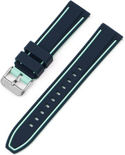 Cinturino Silicone 20Mm Compatibile Con Omega X Swatch Moon Watches Men Women，Vi