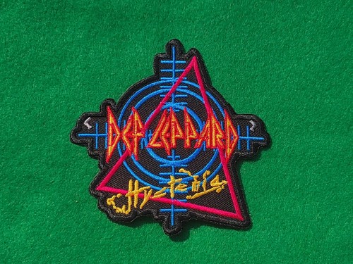 Def leppard sew iron on - leppard,