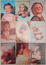 Lotto 9 Cartoline Bambini Buon