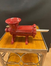 trita carne e insaccatrice budelli restaurato vintage 