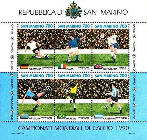 San marino 1990 - san, mondiali