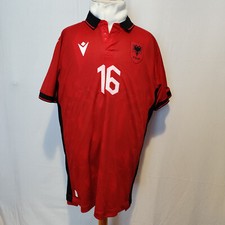 Maglia Albania Macron Home