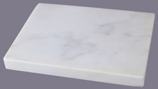 PIASTRELLA MARMO BIANCO VENATO PIETRA NATURALE lastra 20,5x15x2 cm.