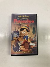 Vhs pinocchio walt - vhs,