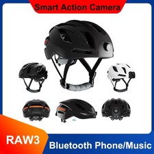Casco Auricolare Bluetooth Smart RAW3 con Telecamere WiFi HD Videoregistratore Type-C