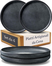 Set Da 4 Piatti Da Cena in