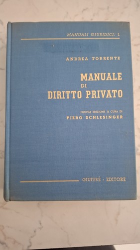 Manuale diritto privato a - di, privato-a
