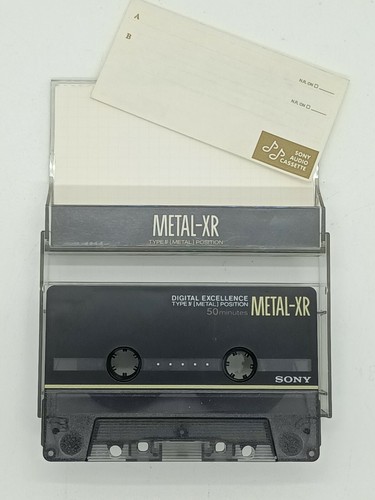 Sony metal tipo - iv, 1989