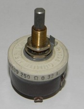 Reostato a filo Ohmite 250 ohm