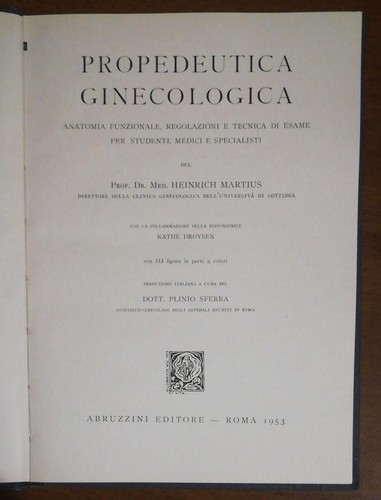 Propedeutica ginecologica - propedeutica,