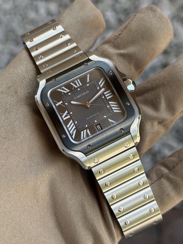 Cartier santos black adlc - santos,