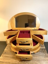 Portagioie vintage in legno