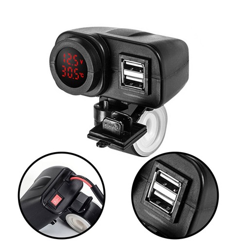 Caricabatteria usb per moto - caricabatteria,