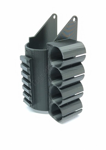 Porta cartucce con rail - porta,