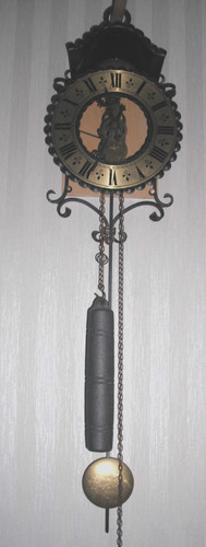 Orologio scheletrico con