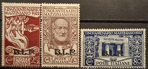 Mazzini regno italia blp - regno, 1922